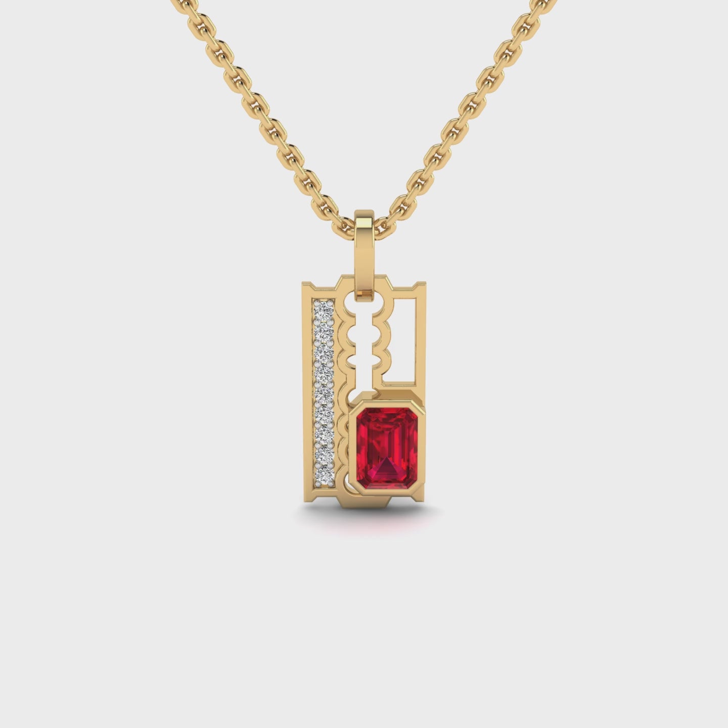 The Precision Blade pendant