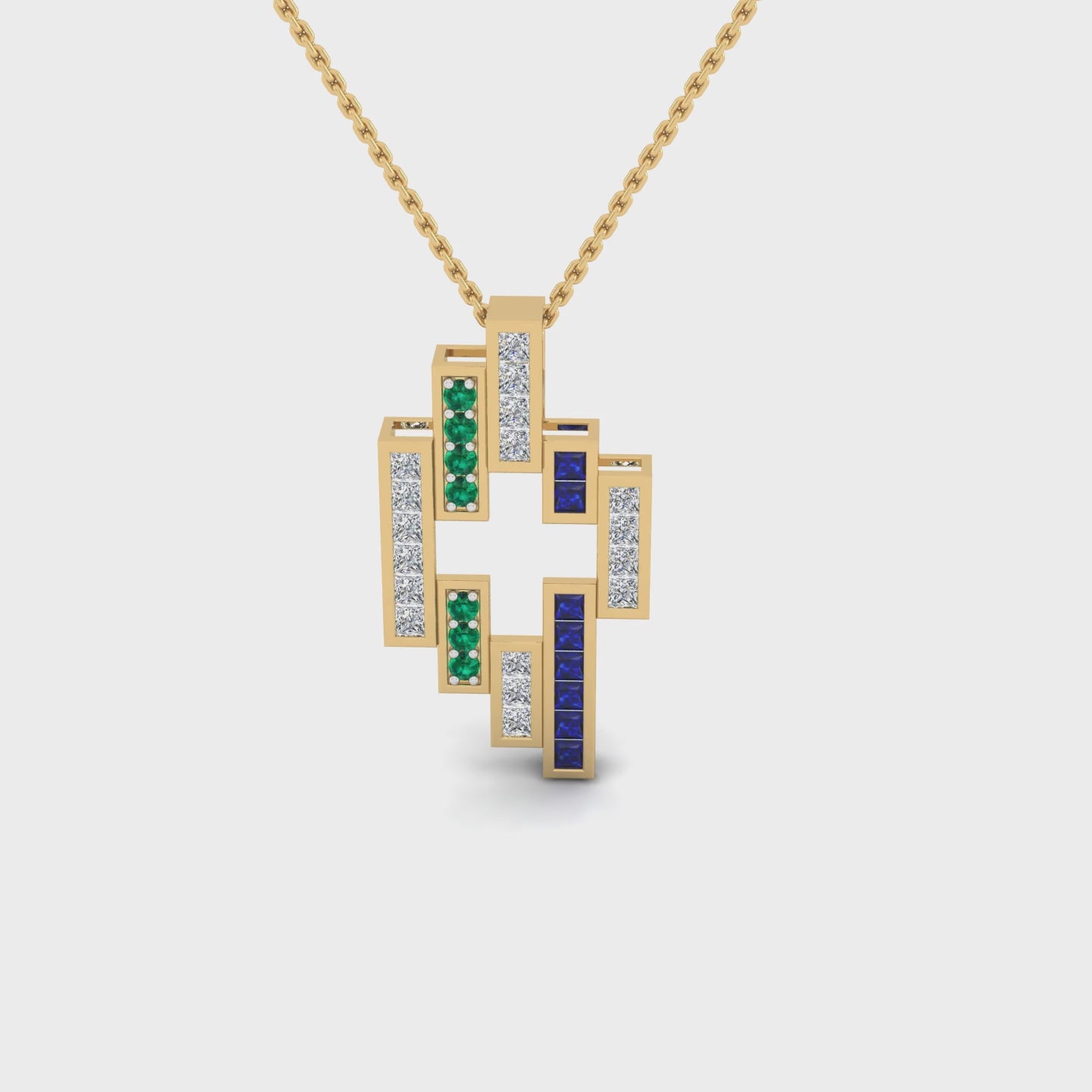 The "Strata" Pendant
