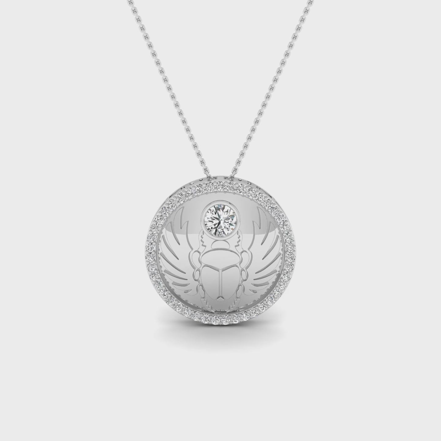 Aurelia Medallion Pendant