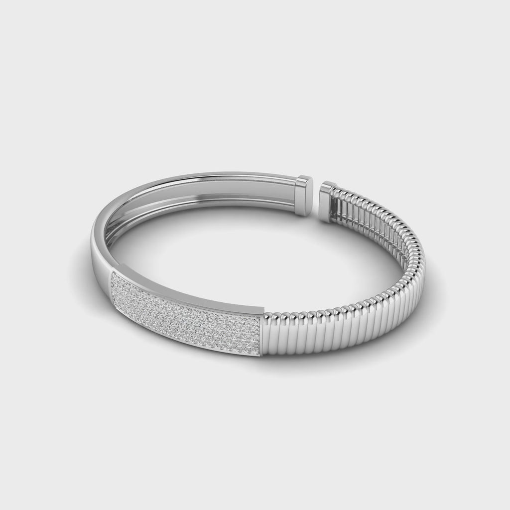 The Enigma Diamond Cuff