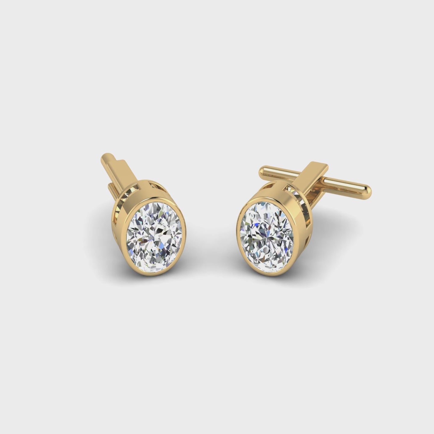 Nova Oval Cufflinks