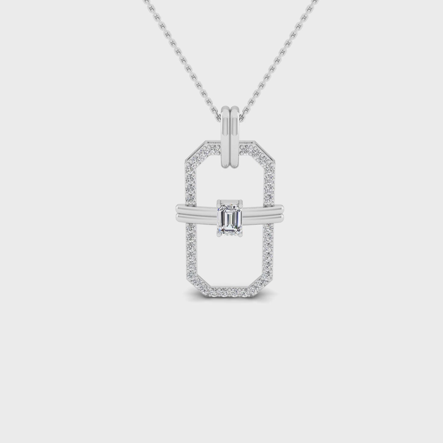 "Regent" Diamond Pendant