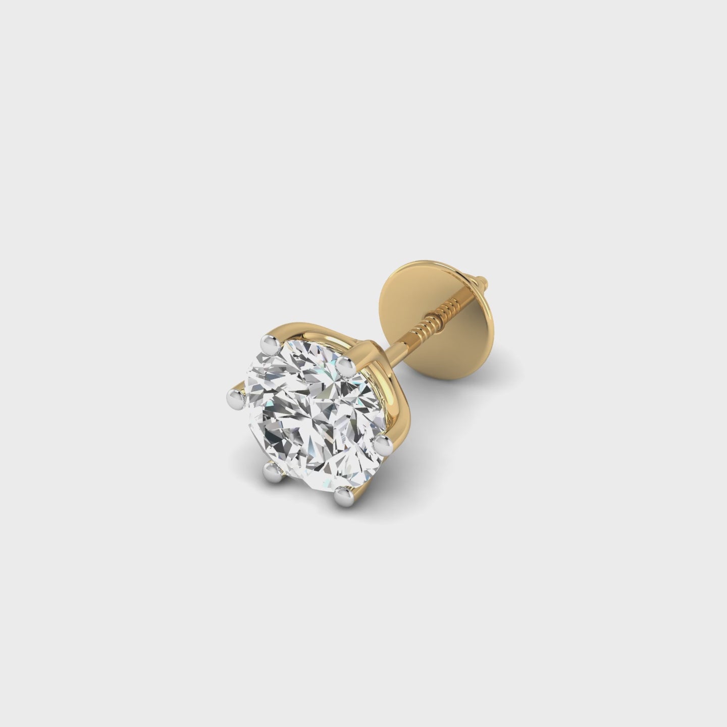 2 Carat The Grand Solitaire Stud