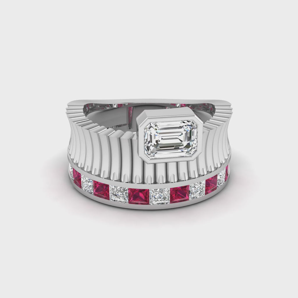 The Contrast Crown Ring