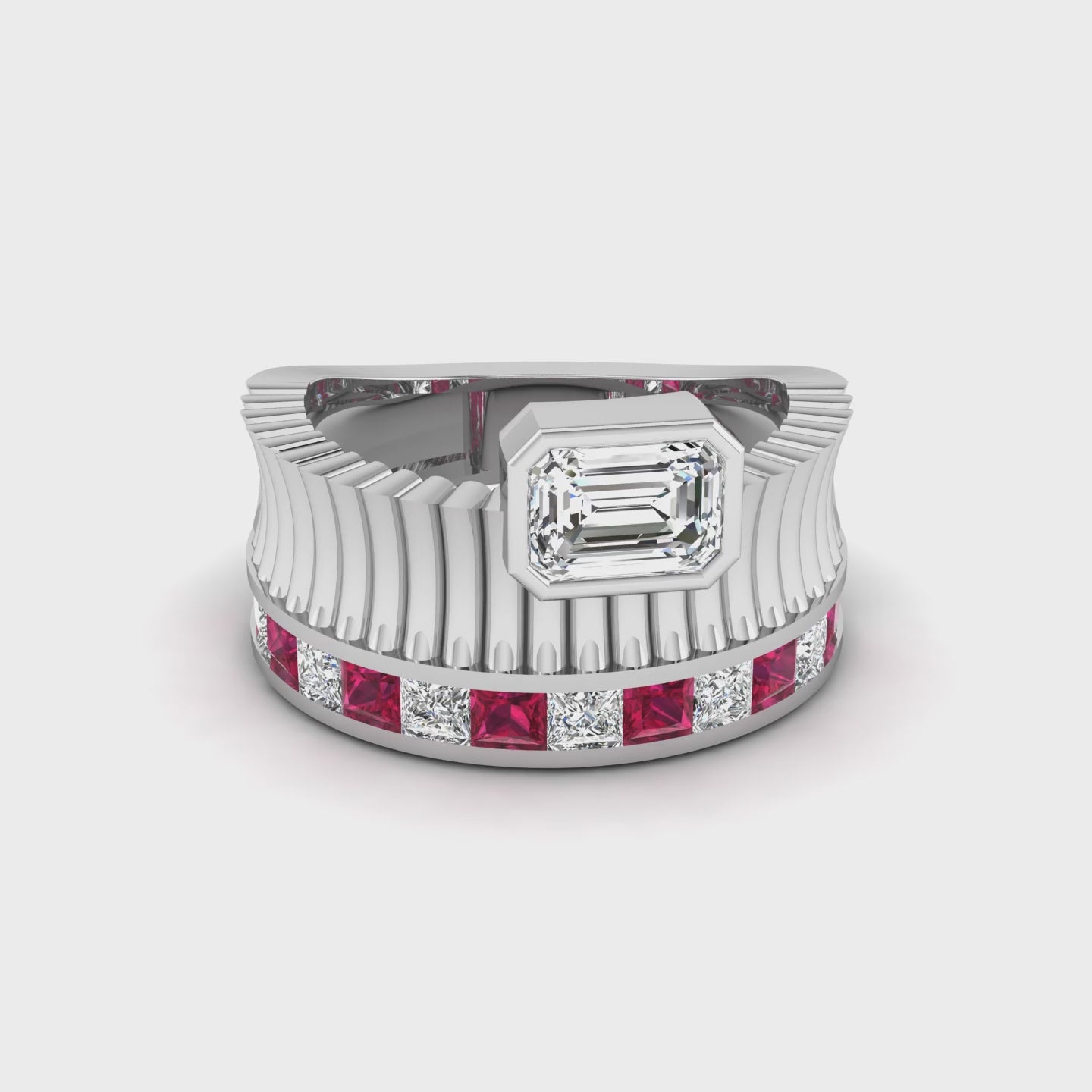 The Contrast Crown Ring