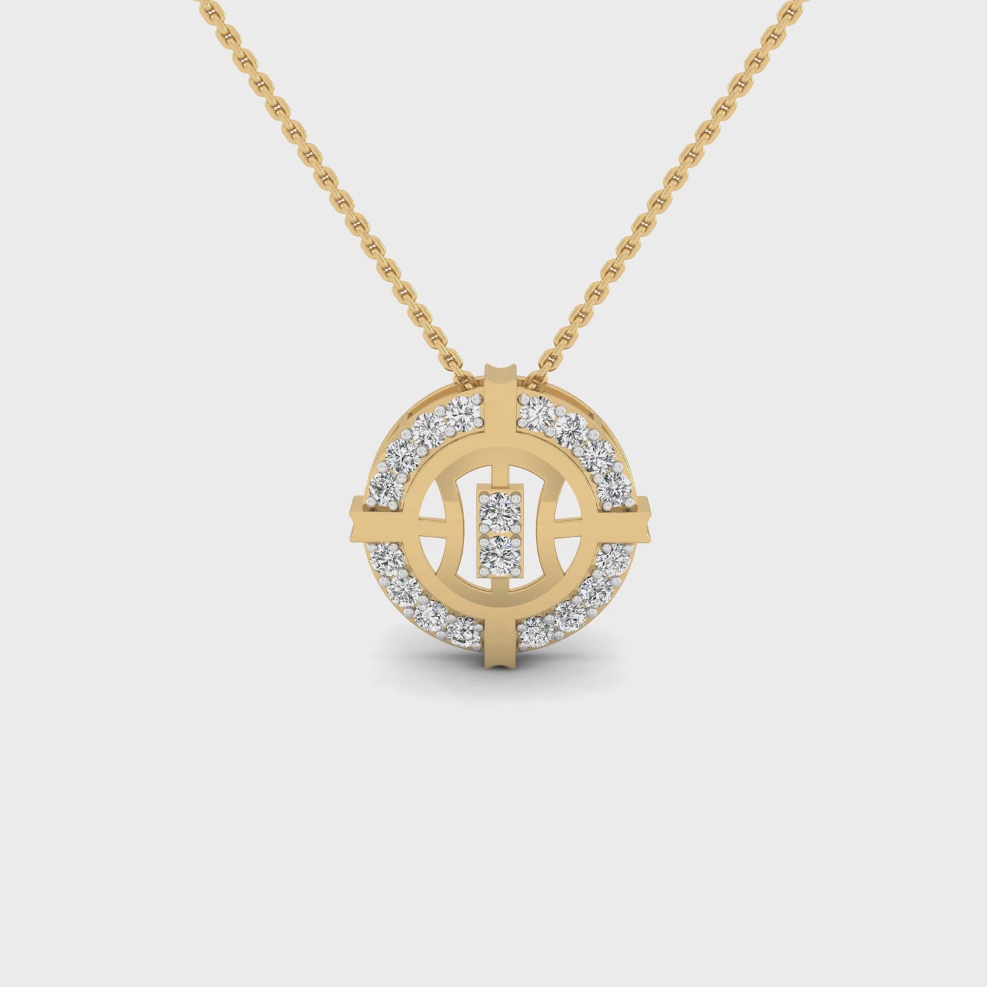 Recta Round Pendant