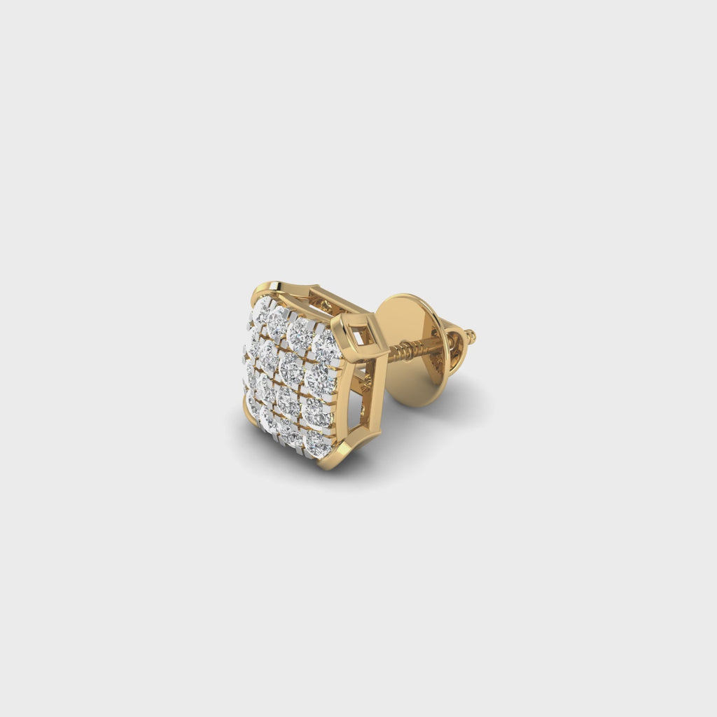 Bling Square Stud