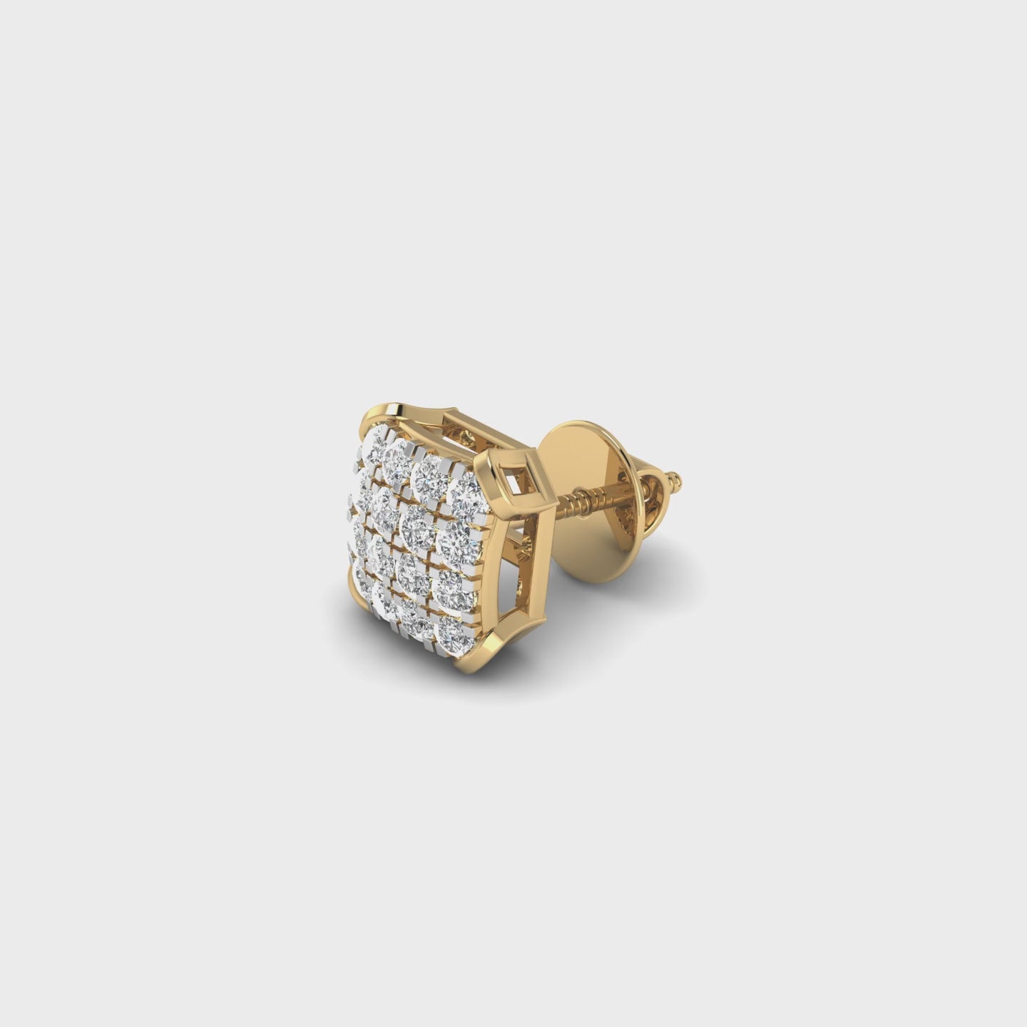 Bling Square Stud