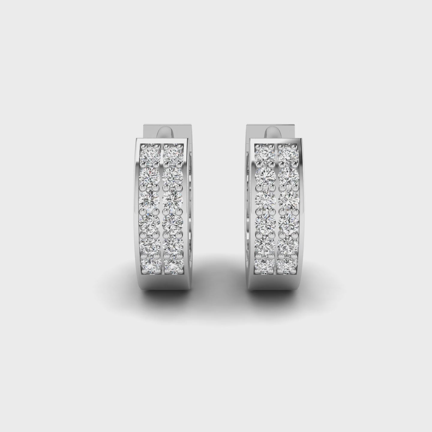 Striker Diamond Band Hoops