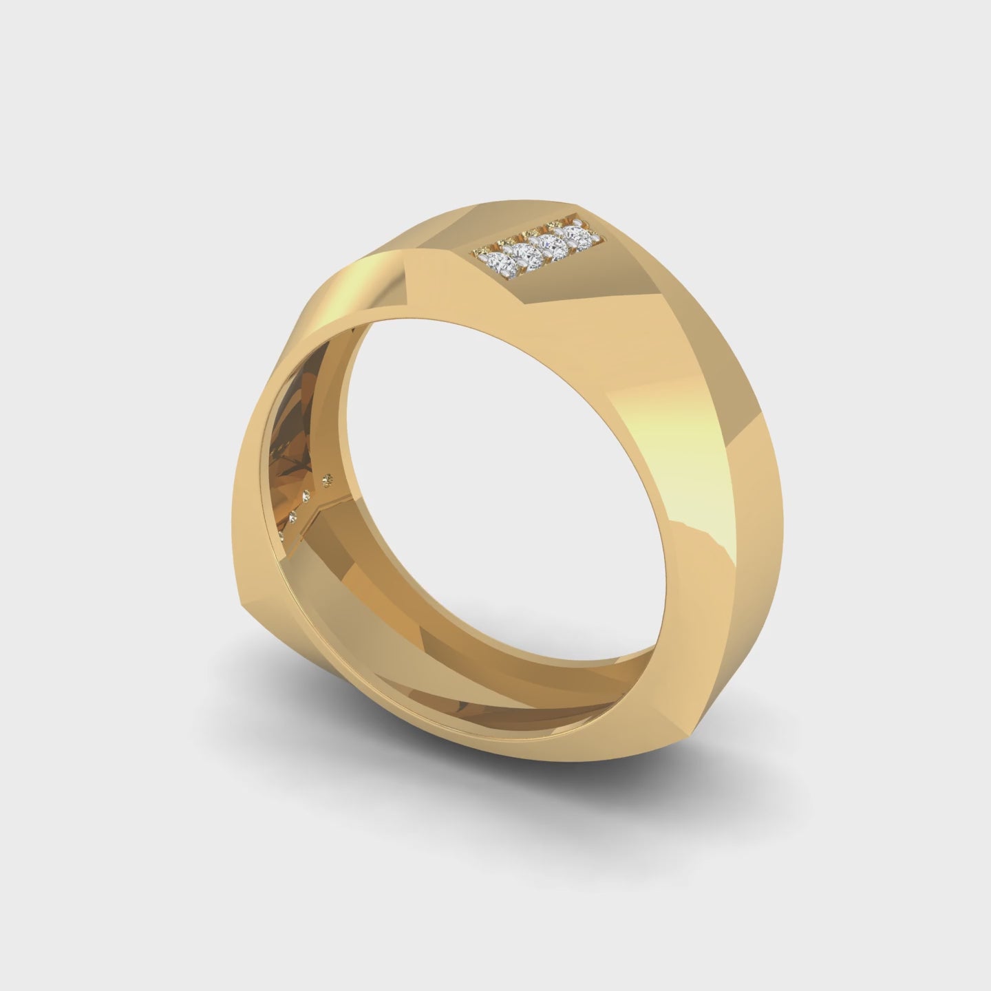 Trilateralis Ring