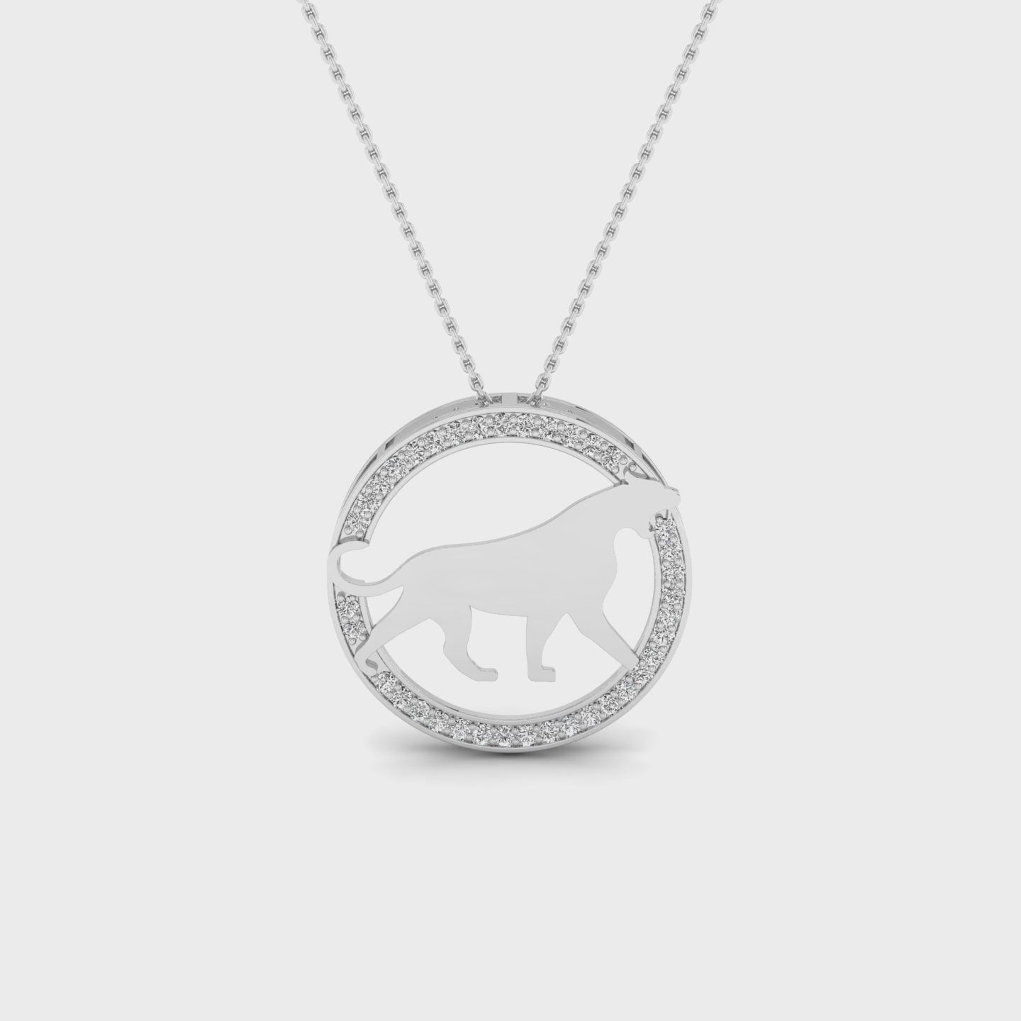 Lunar Panther Pendant