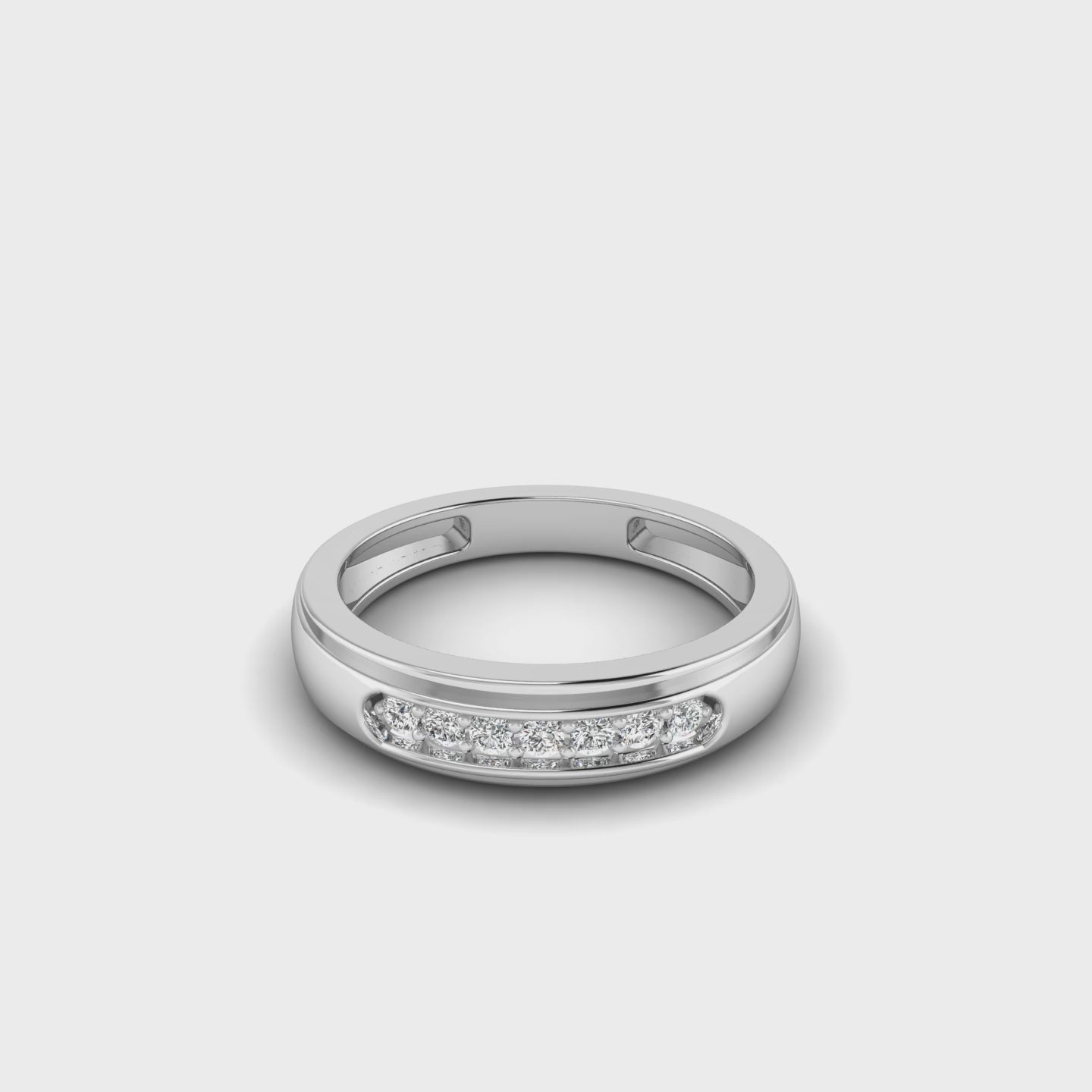 Diamond Embrace Band Ring
