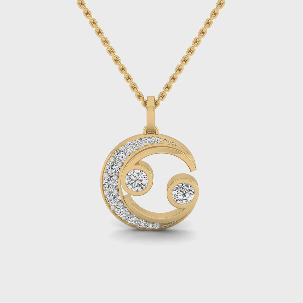 Cancer Moonlight Pendant