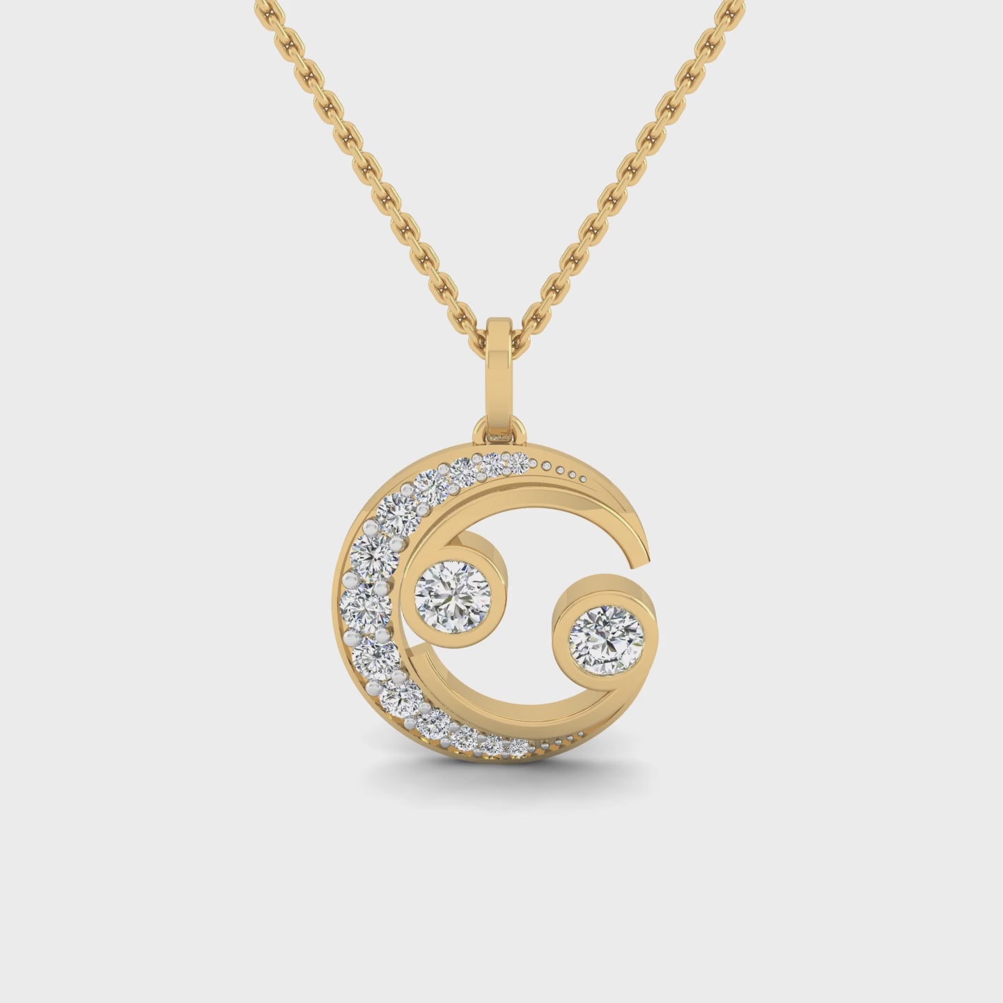 Cancer Moonlight Pendant