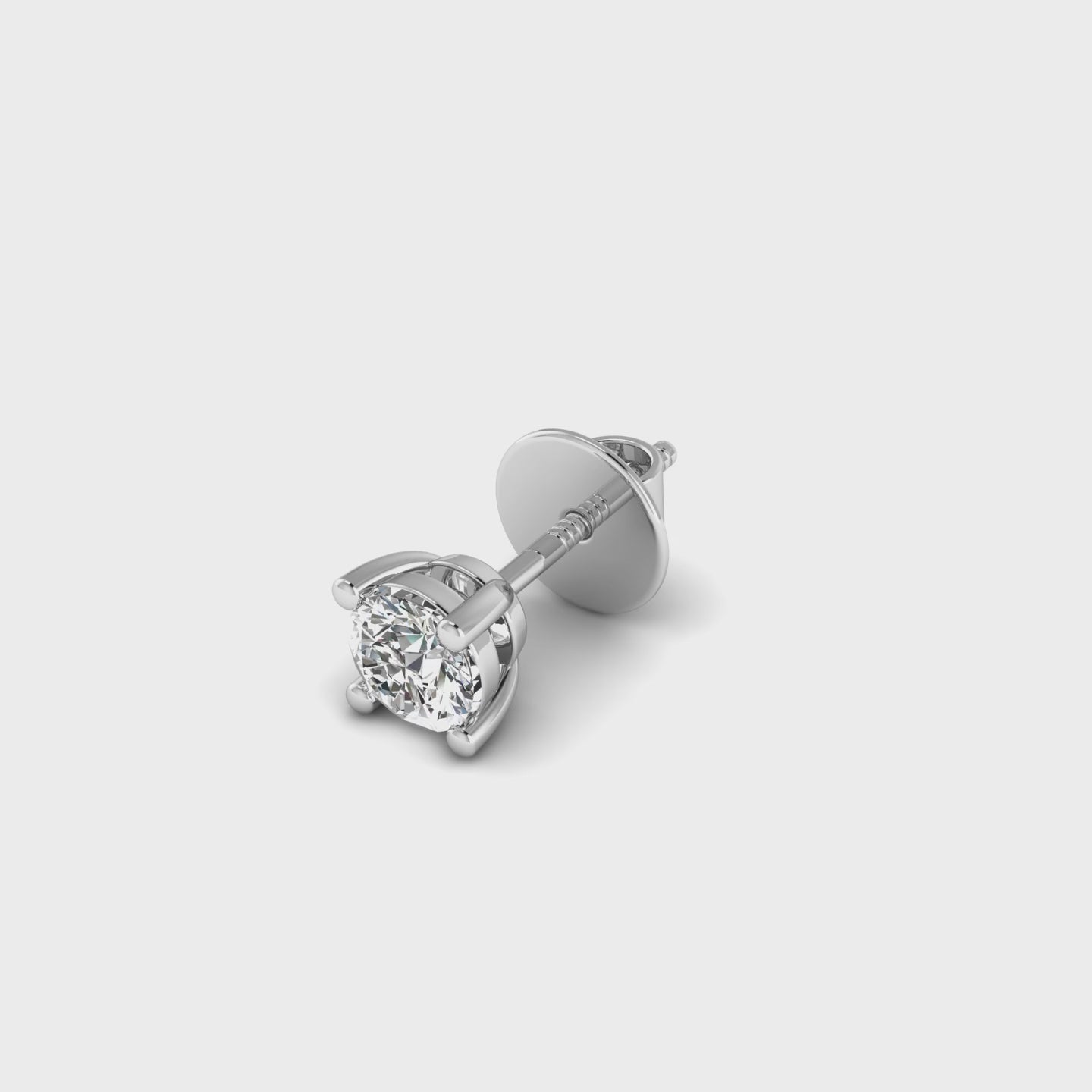 1 Carat The Solitaire Spark Stud