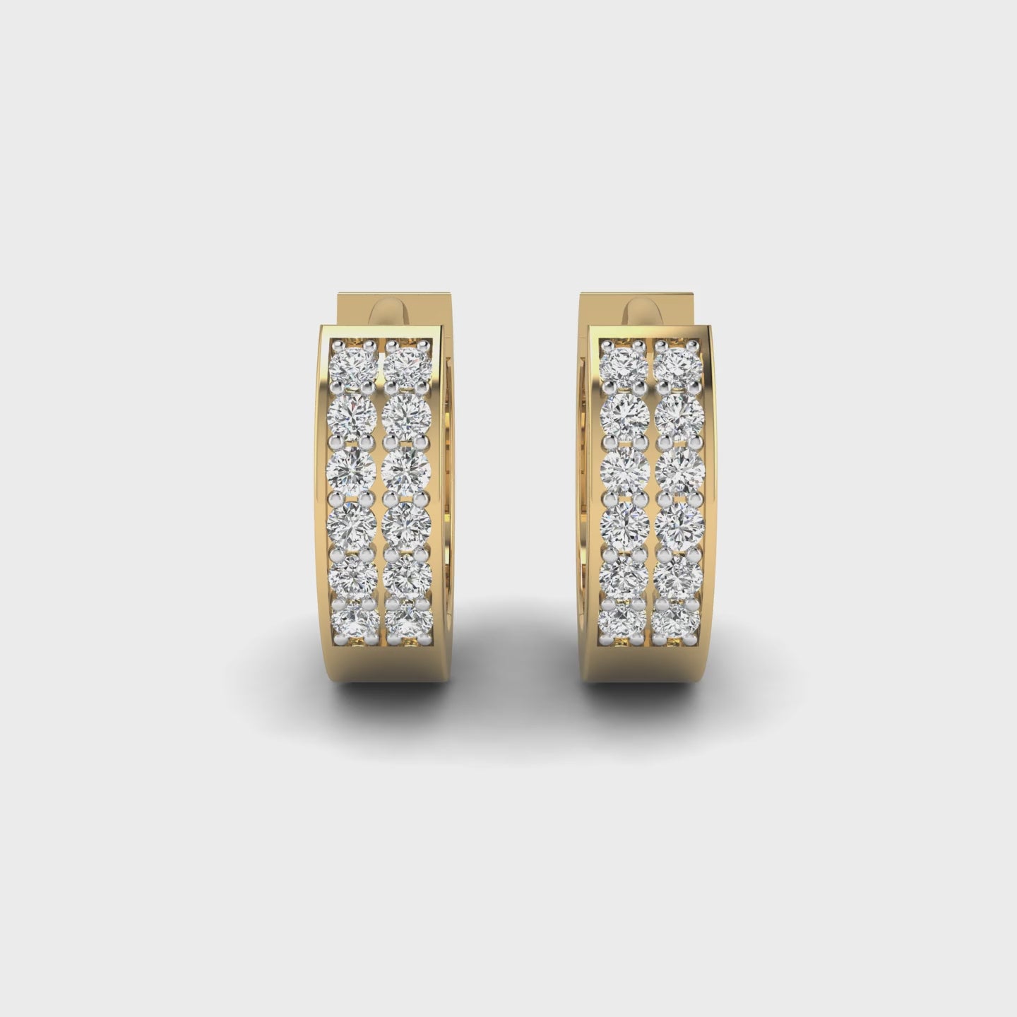 Striker Diamond Band Hoops