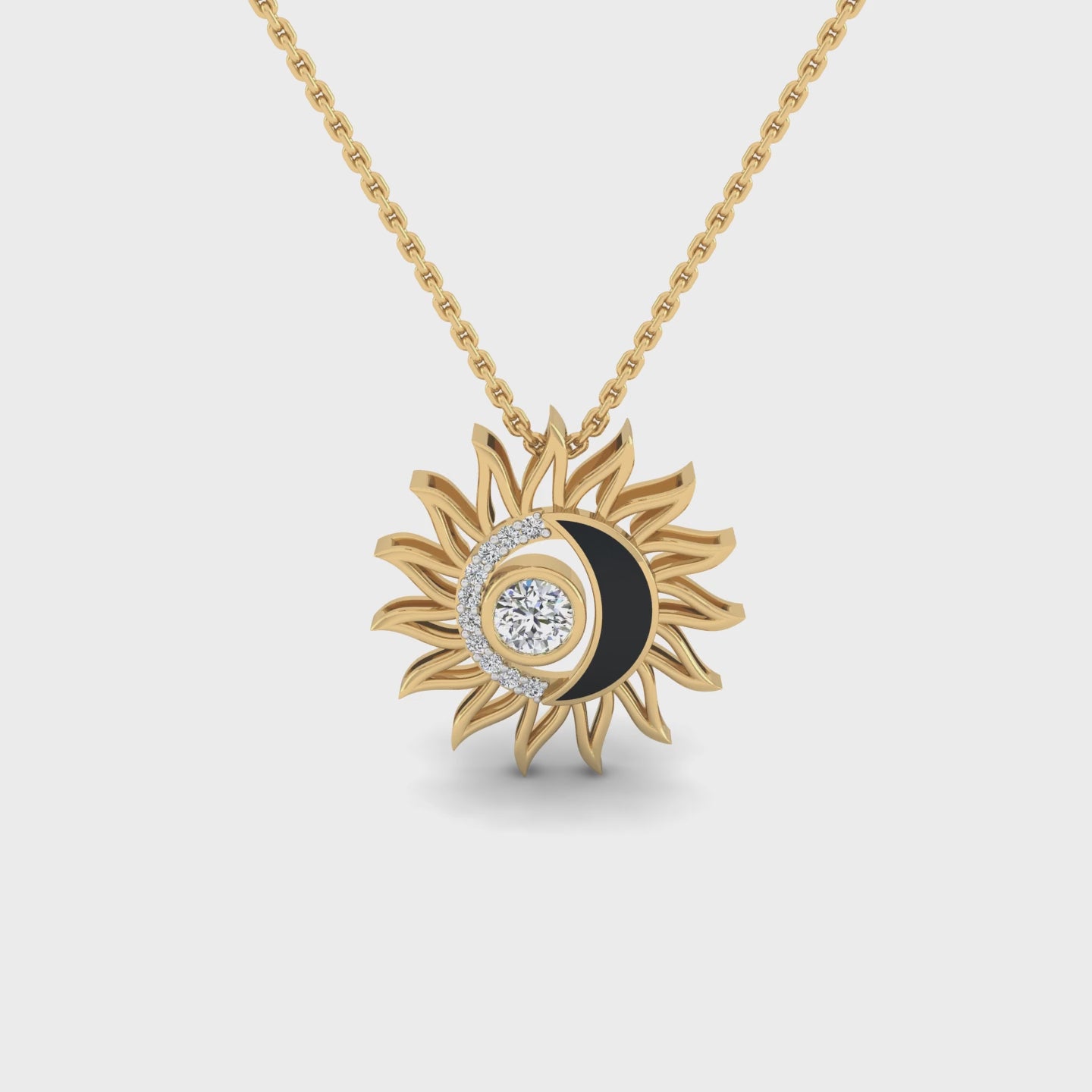 Sun & Moon Radiance Pendant