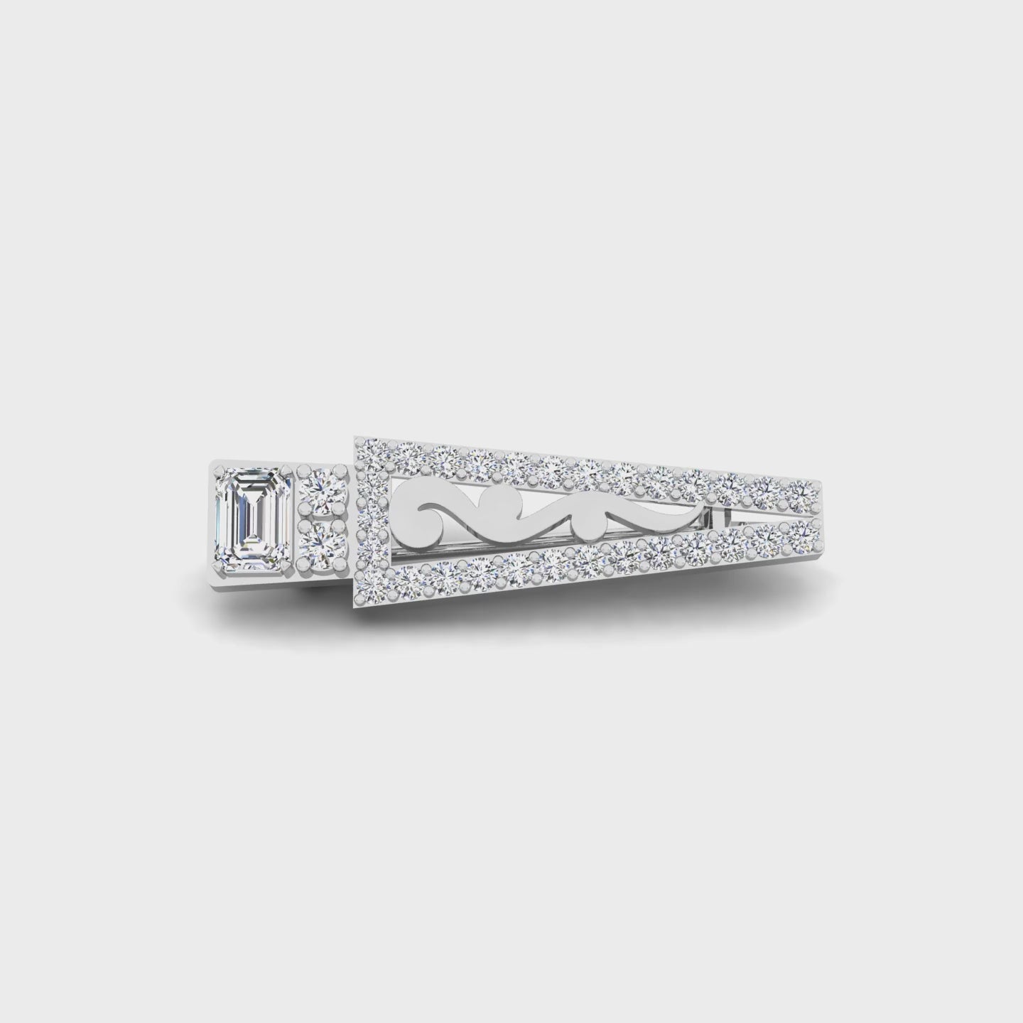 Inferno Arrow Brooch