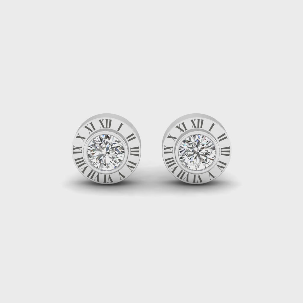 Timelock Roman Studs