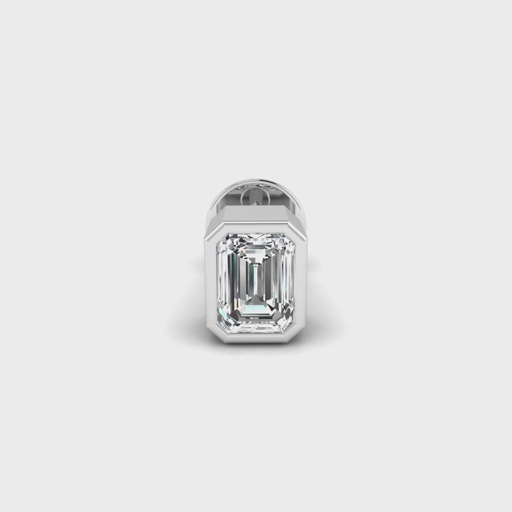 Luxe Emerald Stud