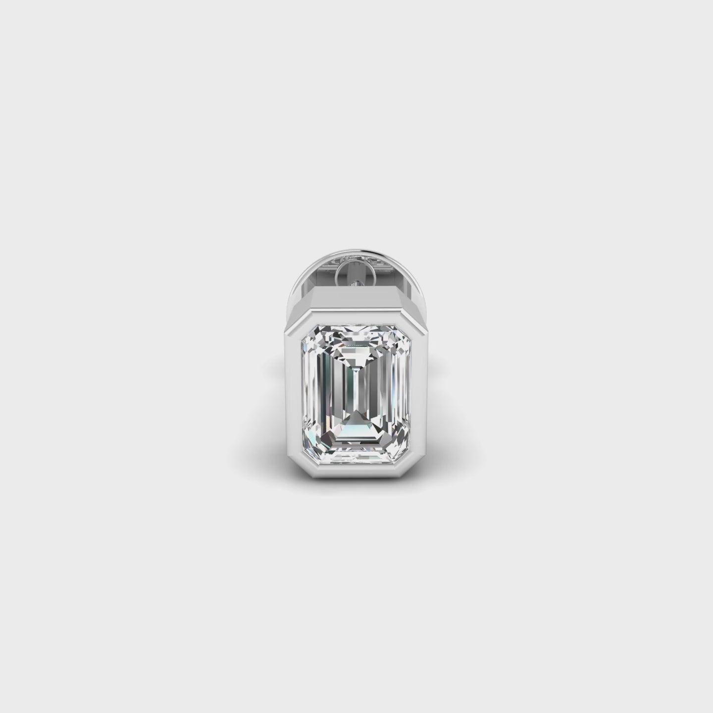 Luxe Emerald Stud
