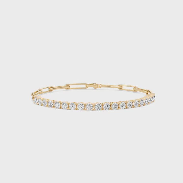 Round Link Bracelet