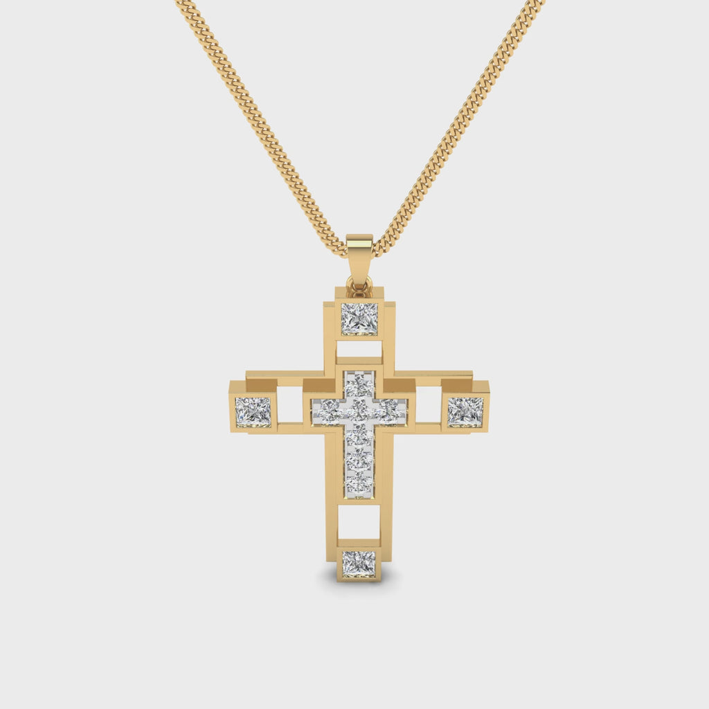 Ascend Cross Pendant