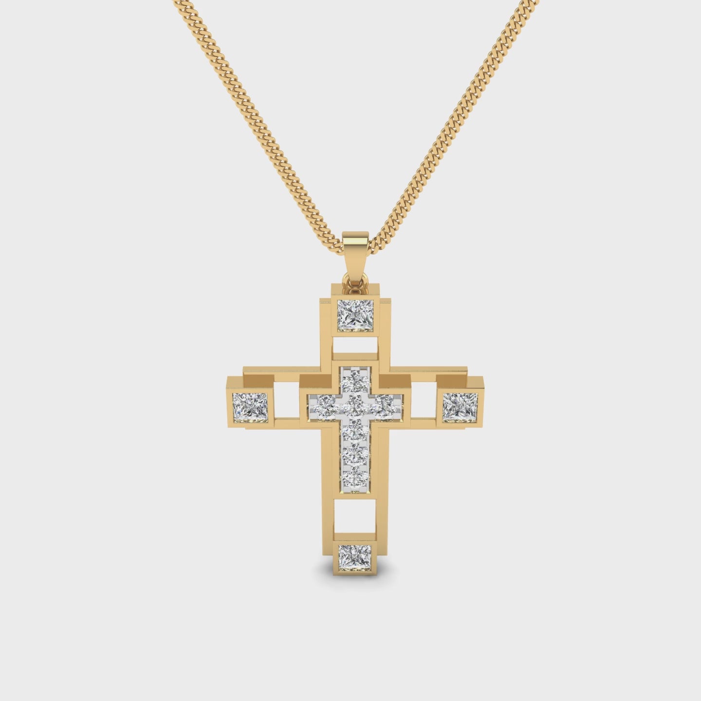 Ascend Cross Pendant