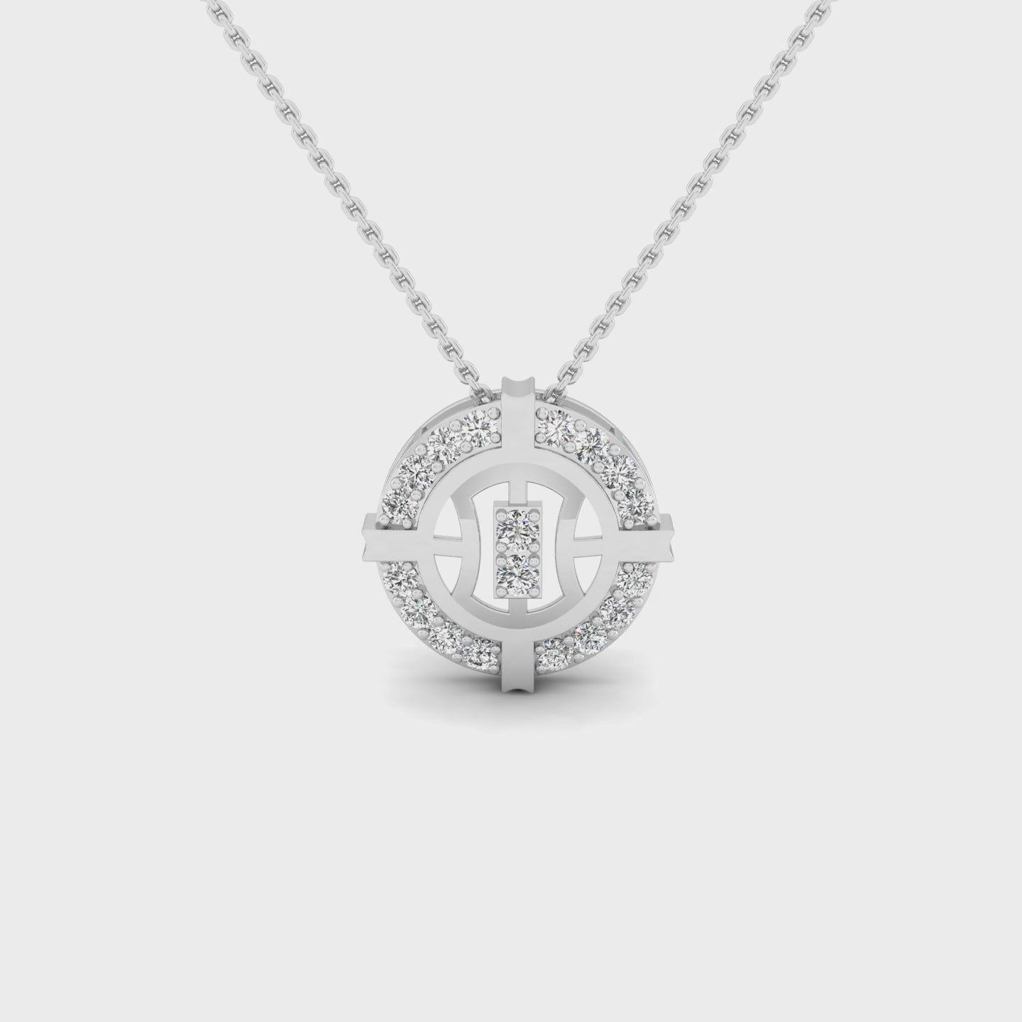 Recta Round Pendant