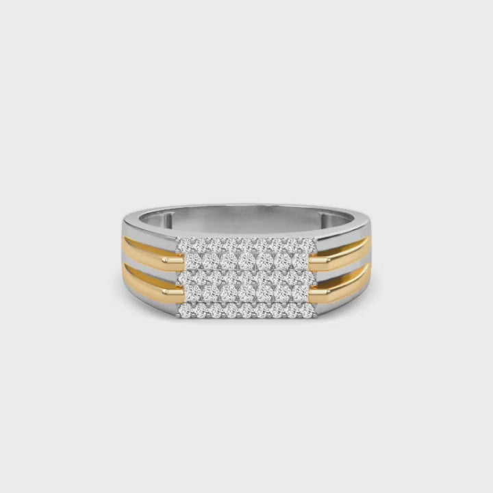 Dual Tone Men's Band