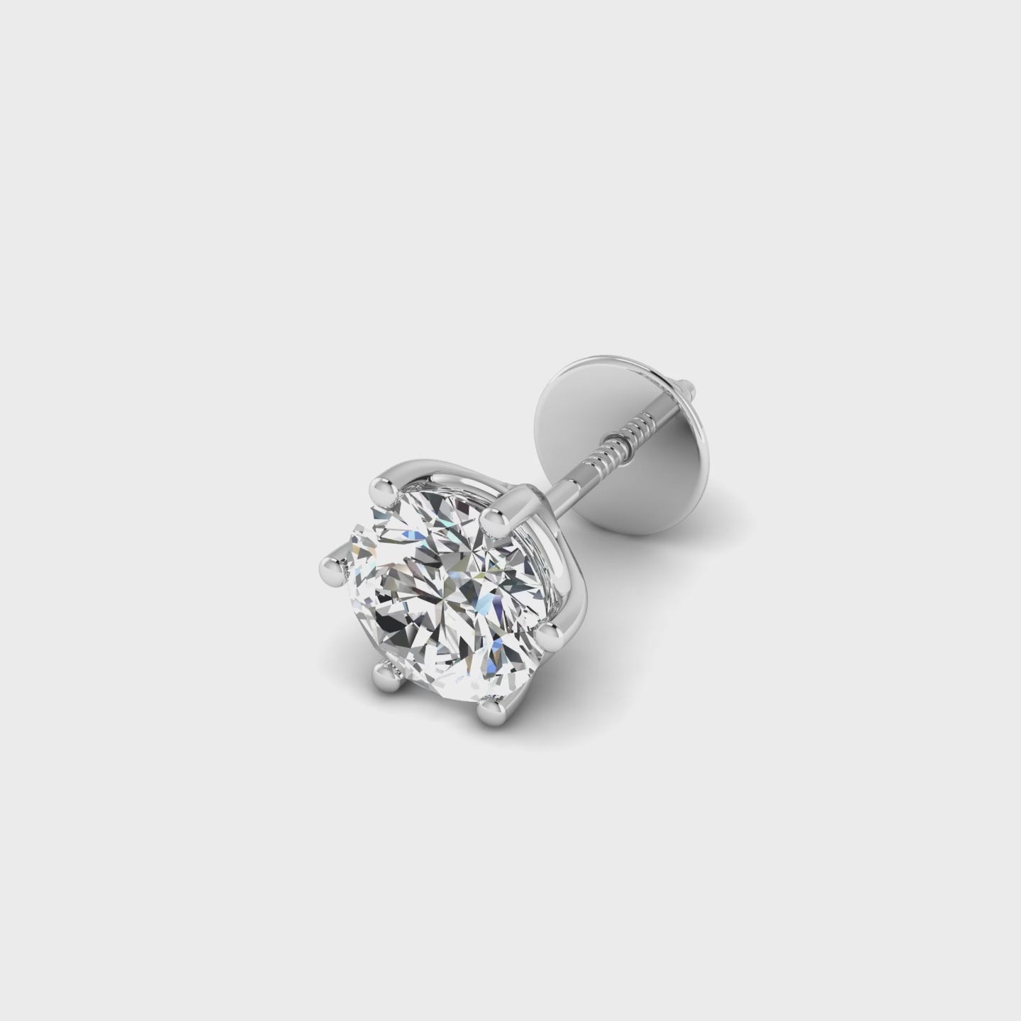 1 Carat The Grand Solitaire Stud