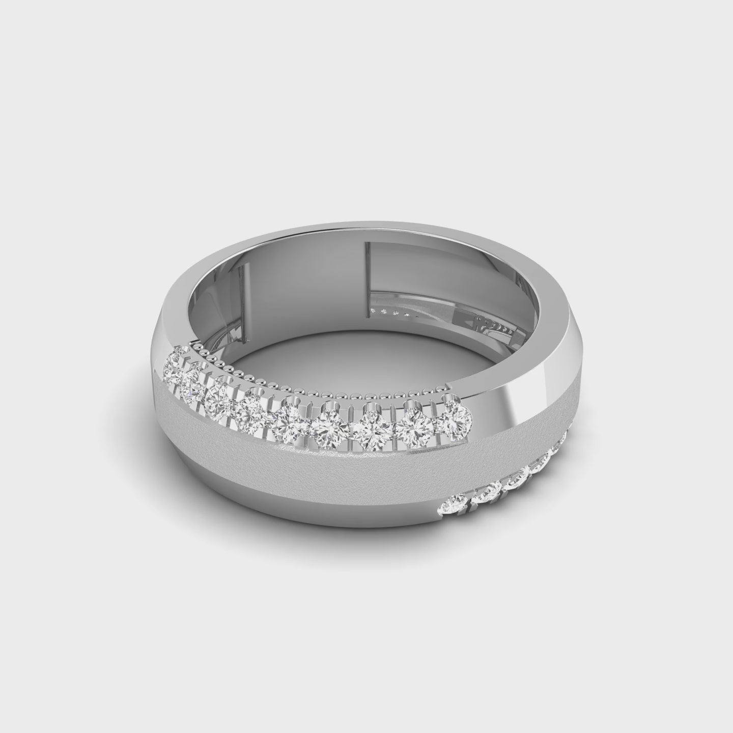 Dualist Band Ring
