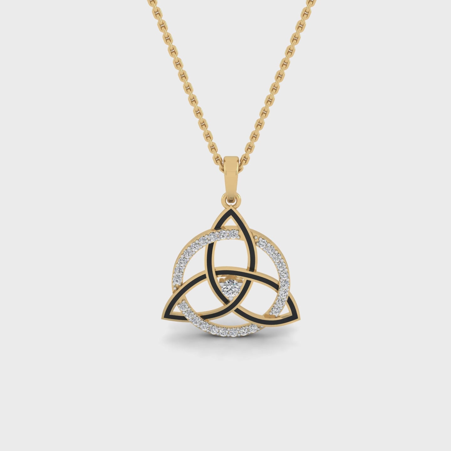 Triquetra Path Pendant