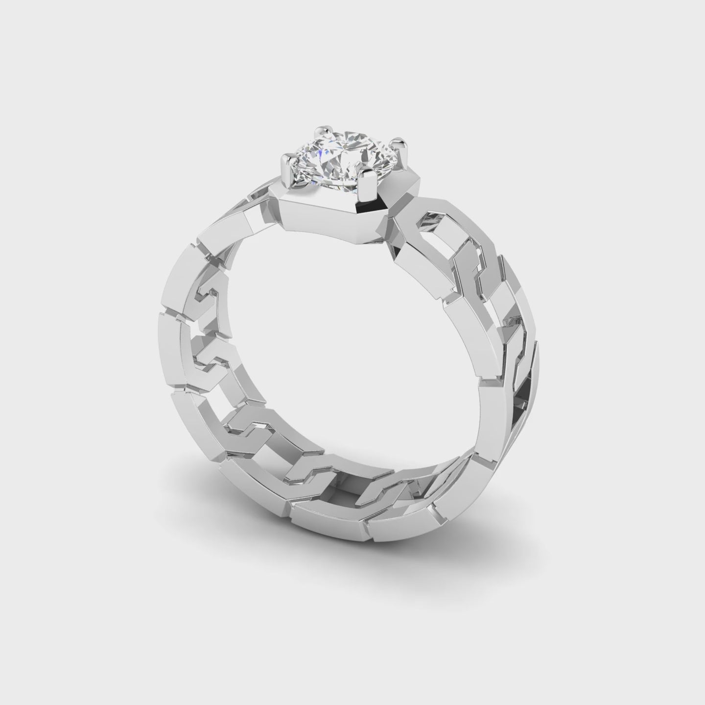 Interlocking Elegance Ring