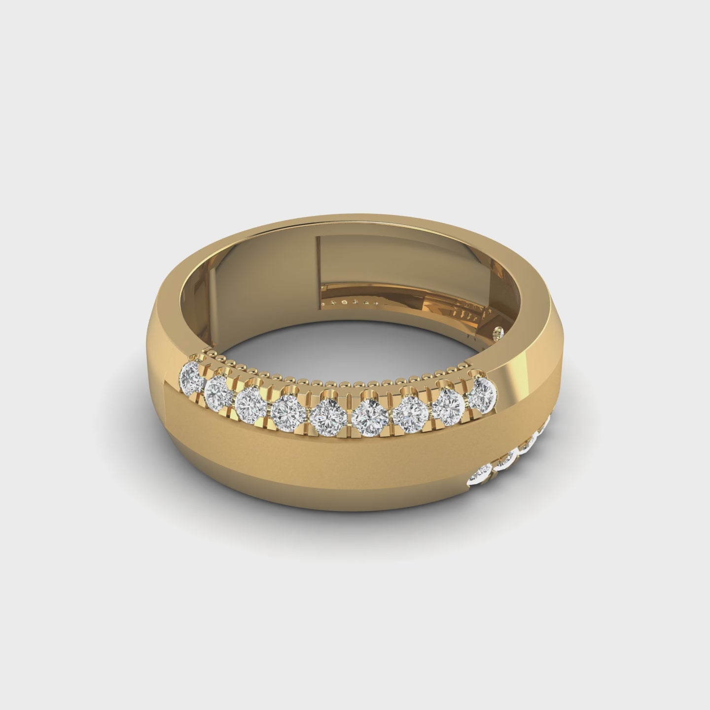 Dualist Band Ring