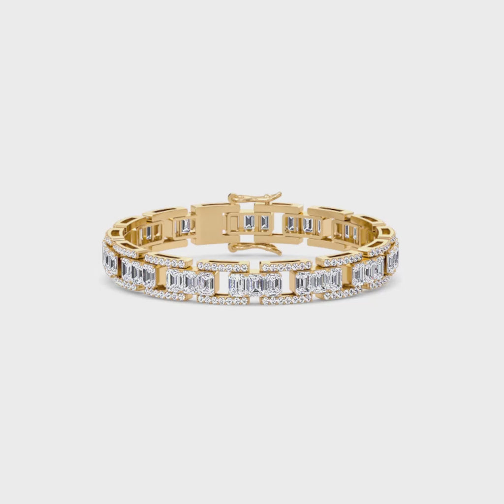 The Diamond Interlink Bracelet