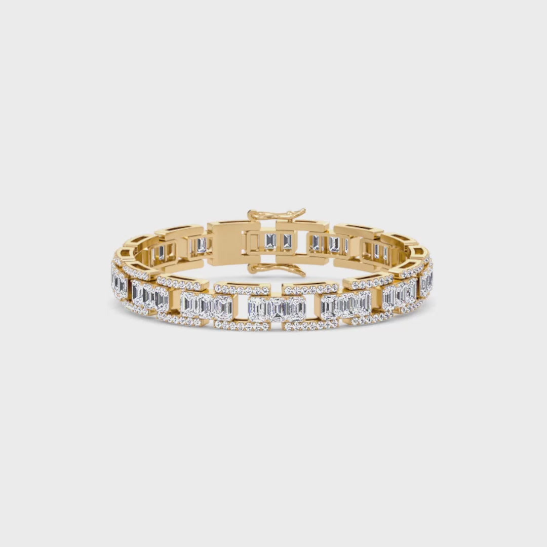The Diamond Interlink Bracelet