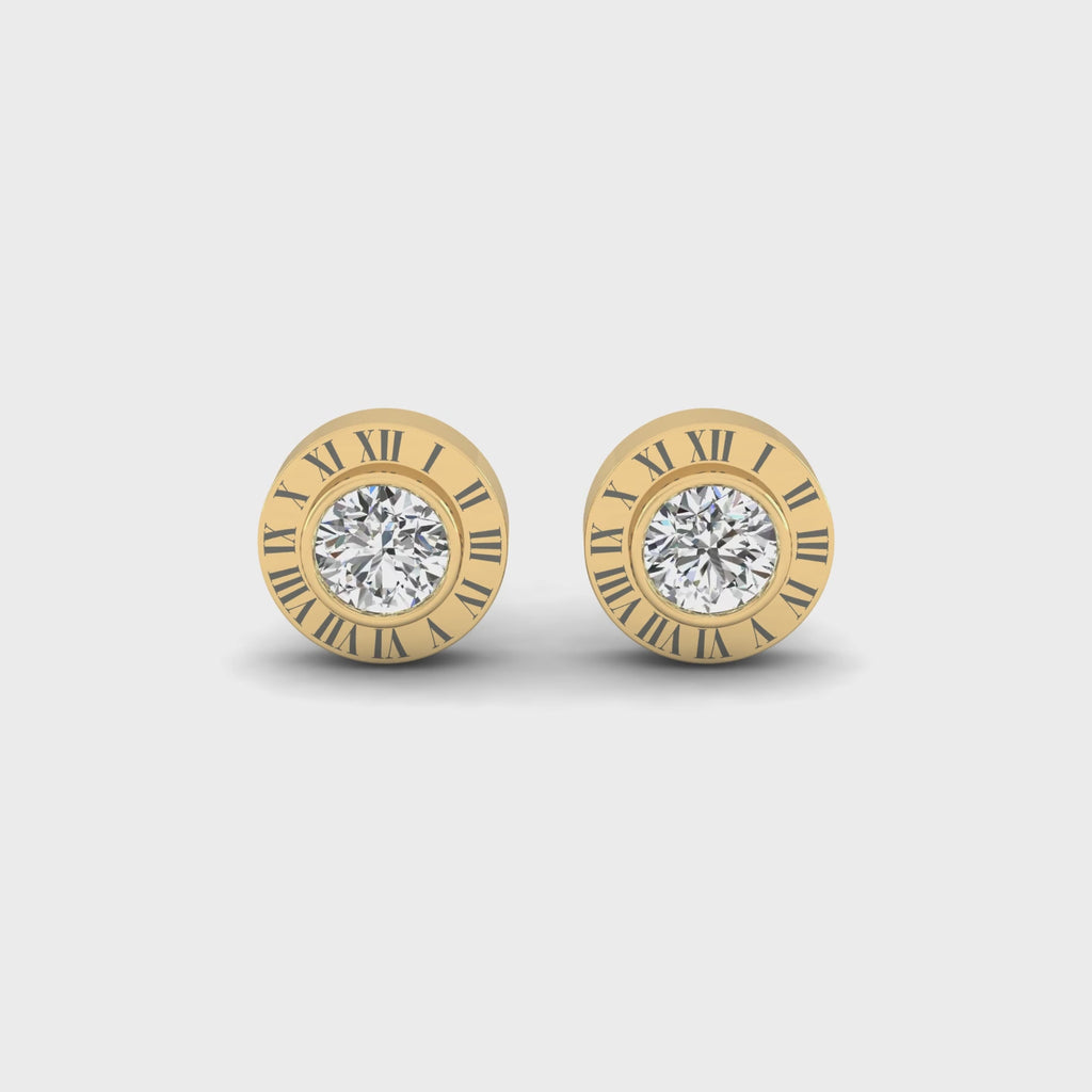 Timelock Roman Studs