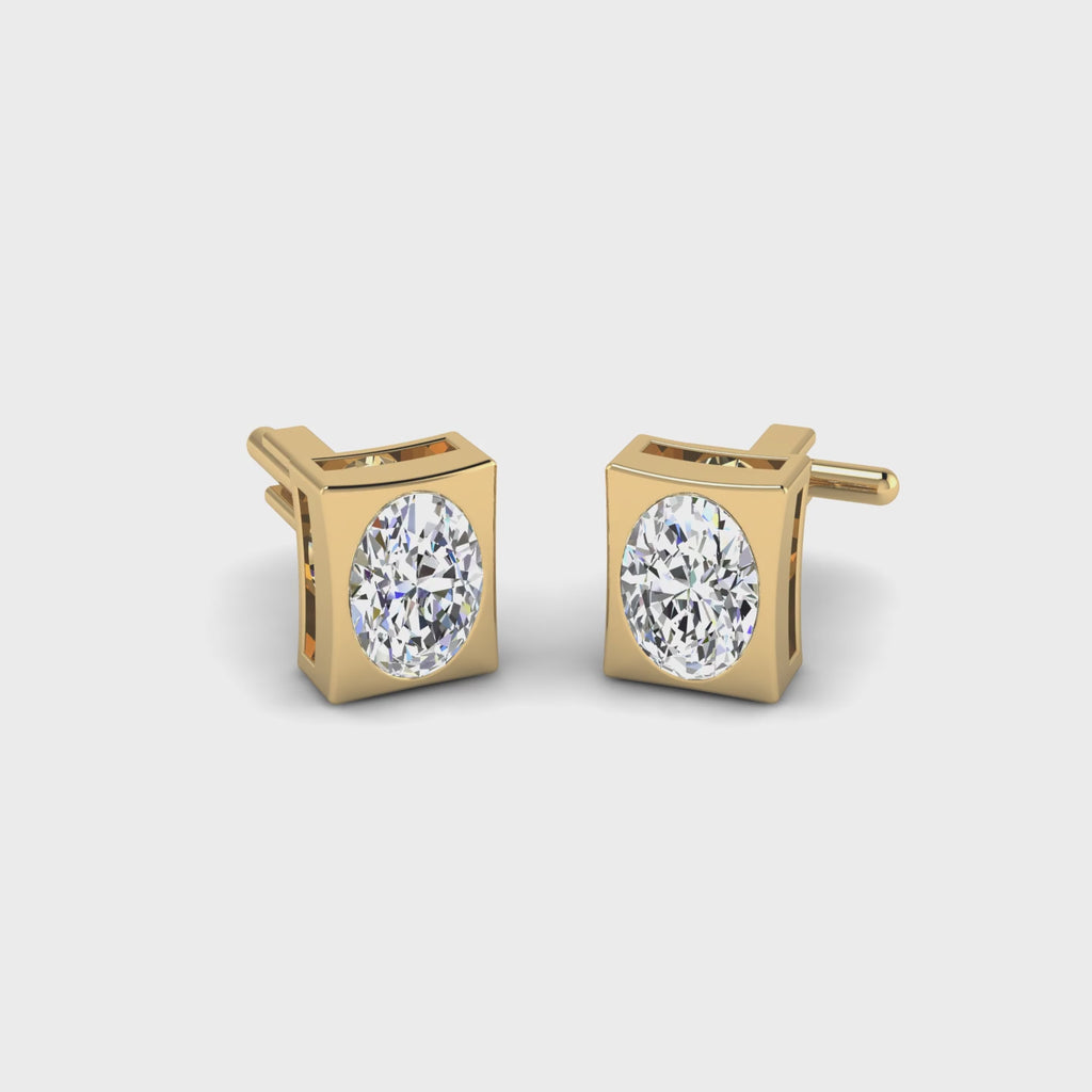 Aurum Ovalis Cufflinks