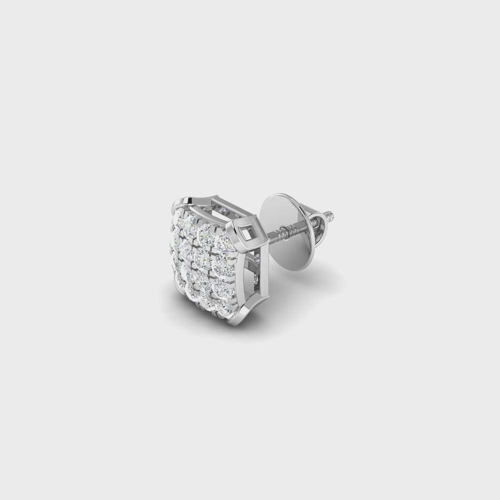 Bling Square Stud
