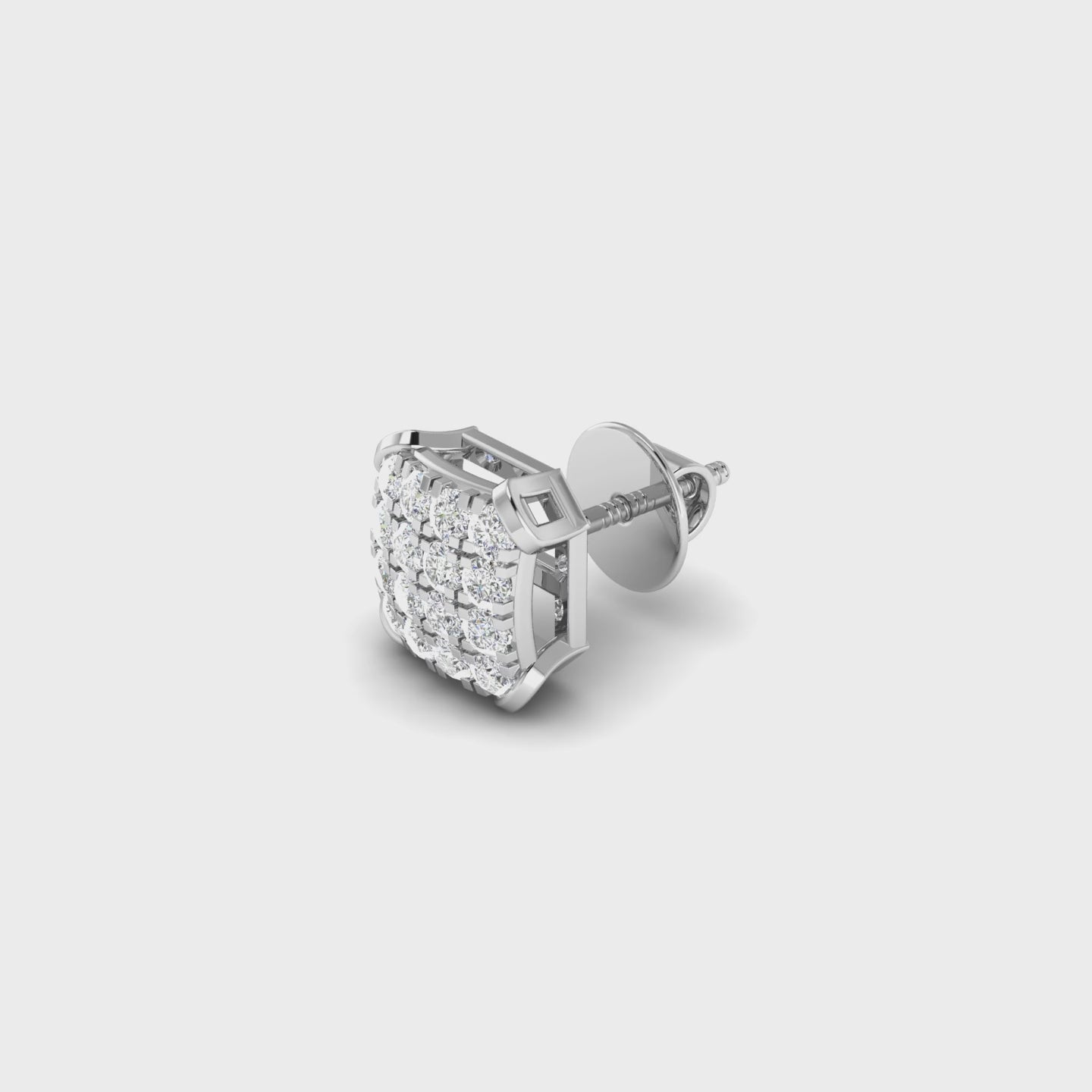 Bling Square Stud