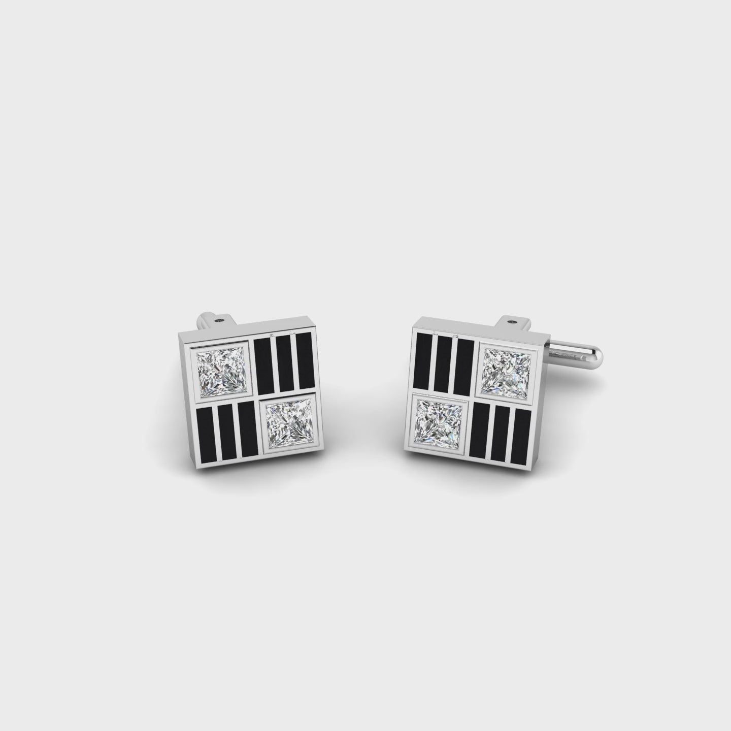 Geometric Grandeur Cufflinks