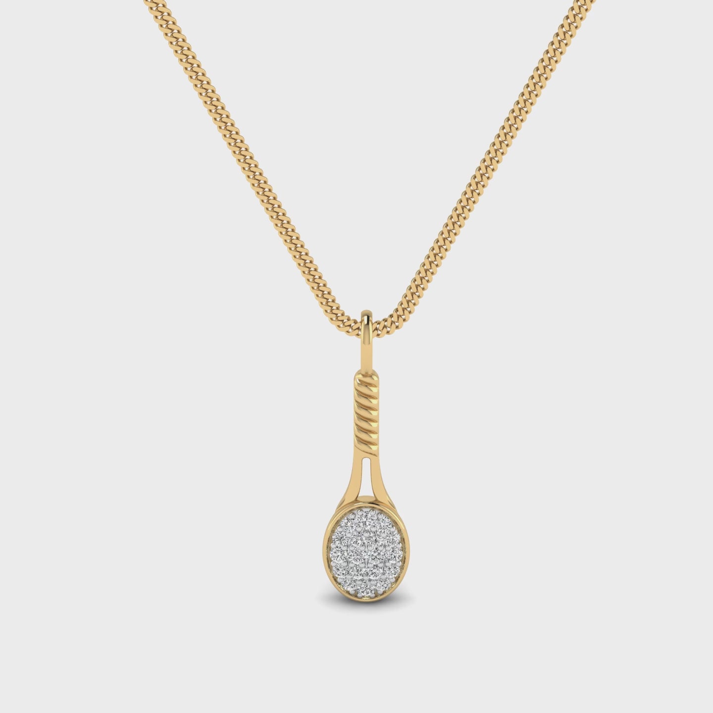 Love of the Diamond Game Pendant