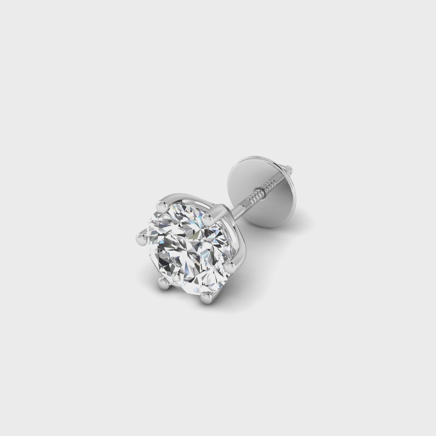 2 Carat The Grand Solitaire Stud